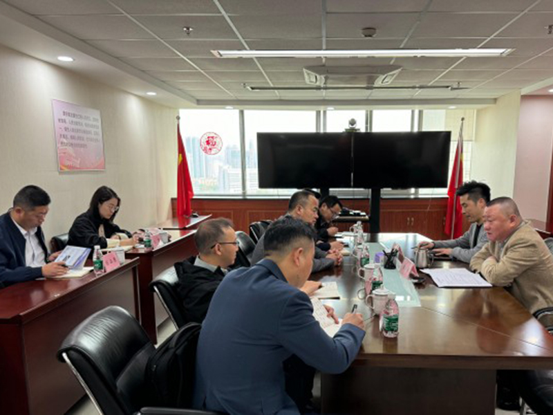 公司黨委委員、副總經(jīng)理董勇會(huì)見(jiàn)寧馬新...